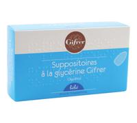 Gifrer Bébé Suppositoires À La Glycérine 10 Pièces
