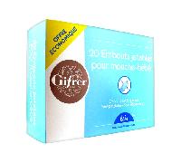 Gifrer Embouts jetables pour mouche-bébé – 20 embouts