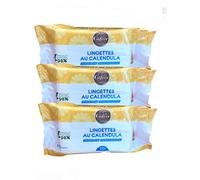 Gifrer Lingettes Nettoyantes au CALENDULA - Lot de 3 paquets de 70 Lingettes (3C)