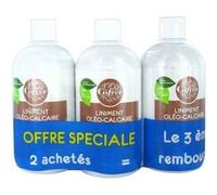 Gifrer Liniment Oléo-calcaire Stabilisé Lot 3 x 500 ml Offre Spéciale
