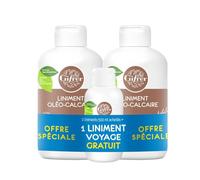 Gifrer Liniment Oléo-calcaire Stabilisé - Lot de 2 x 500 ml + 1 Liniment Voyage 100 ml Offert - Bébé - Emulsion - Prévient l’irritation cutanée et apaise