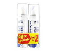 Gifrer Physiologica Solution d'Eau de Mer Isotonique Lot de 2 x 100 ml