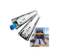 GIFSIN Coureurs de Tiroir 1000 mm | Charge Maximale 120 kg | Rail de Tiroir Détachable à 3 Sections | Coureurs de Tiroir Robustes avec Verrouillage | Assemblage Latéral 1 Paire