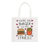 Gift Base You'Re The Burger pour Mon Fries Standard Sac Fourre-Tout