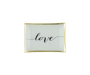 Gift Company - Bols en Verre/Assiettes décoratives Love