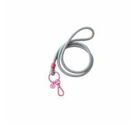 Gift Company Metropolitan Neo Lanyard, avec mousqueton, cordon, porte-clés, Gris / Rose, 73074