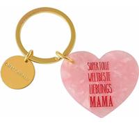 Gift Company Schlüsselanhänger Herz Mama, Key Club by GC, Anhänger, Acryl, Rosa, 7.8 cm, 1051001012