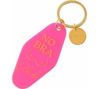 Gift Company Schlüsselanhänger No Bra Club, Key Club by GC, Anhänger, Acryl, Pink, 12.4 cm, 1050101013