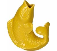 Gift Company Vase Mamsell Koi XS, Dekovase in Fisch-Form, Steingut, Tuscan Sun, H 15.5 cm, 1214302010