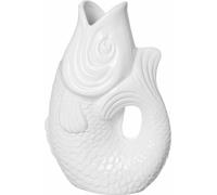 Gift Company Carafon Vase, faïence, Weiß, 25 cm