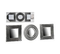 Gift Decor Ensemble de Miroirs, Multicolore, Standard