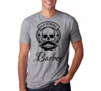 Gift for Barber T-Shirt Barbershop Hipster Cool Old School Barber Tee Shirt