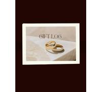GIFT LOG: | Present Receipt log | Keepsake for Bridal Shower, Wedding Party