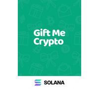 Gift Me Crypto Gift Card (SOL) 80 EUR Key EUROPE