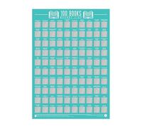 Gift Republic Affiche à gratter Liste de Livres pour Chambre à coucher
