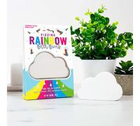 Gift Republic Bombe de bain pétillante arc-en-ciel | Parfum fraise | Libérez l'arc-en-ciel | 112 g | Cadeau coloré pour toutes les occasions | Cadeau de Père Noël secret