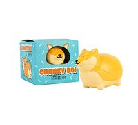 Gift Republic Chonky Boi Stress Jouet Jaune/Orange 8 x 11 x 9 cm