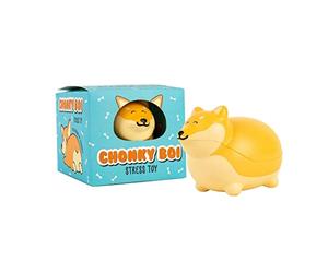 Gift Republic Chonky Boi Stress Jouet Jaune/Orange 8 x 11 x 9 cm
