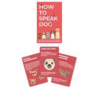 Gift Republic Dog Behaviour Cards Speak, Rouge