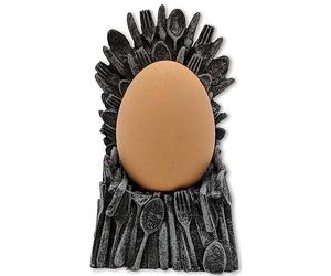 Gift Republic Egg of Thrones Coquetier en céramique Gris