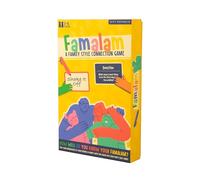 Gift Republic Famalam Jeu de connexion familiale | Jeu de quiz hilarant pour enfants, adolescents et adultes | 100 cartes de questions avec tableaux effaçables à sec | Amusant pour les soirées de jeu