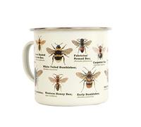 Gift Republic GR270114 Ecologie Bee Mug en émail durable et léger Idéal pour les amateurs d'abeilles
