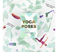 Gift Republic-100 Cartes de Poses de Yoga, GR490055, Vert, Taille Unique