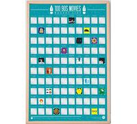 Gift Republic Poster à gratter 90s Movies 100-42 x 60 cm