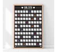 Gift Republic Poster décoratif sur le thème du Kama Sutra à gratter GR630015