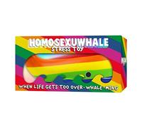 Gift Republic Rainbow Homosexuwhale Jouet anti-stress pour les mains