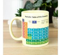 Gift Republic Tasse de table périodique Heat Reveal - Changement de couleur - Tasse à café/thé scientifique pour les amateurs de chimie - Cadeau amusant et éducatif - 350 ml