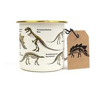 Gift Republic Tasse en émail dinosaure