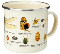 Gift Republic – Tasse Les Insectes en émail, multicolore