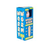 Gift Republic Worry Worm Anti-stress - Jouet spongieux en forme de ver de Willy pour adultes | Doux et compressible pour soulager l'anxiété | Cadeau amusant pour le travail et la maison