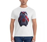 Gift T-Shirt for Men Grizzy and The Lemmings Vintage Pure Cotton Tees Round Neck Short Sleeve T Shirt Gift Clothing