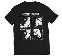 Gift Tee Noir Desir Bertrand Cantat Serge Teyssot-Gay Jean-Paul Roy Denis BartheBlackL