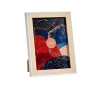 Giftdecor Porte-photo blanc bois et plastique 13x18 cm cadre mural (Set de 24)