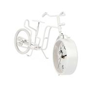 GIFTDECOR Reloj Forja Bicicleta Blanco 21cm