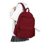 GiftGalore Casual School Backpack 30l,High School Backpacks,Large Capacity Teenage School Backpacks(Red)