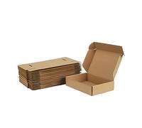 Giftgarden Boîtes d'expédition plates 22,9x15,3x5,1 cm, Lot de 20 Boîte en Carton Marron, Cartons Emballage Colis pour Emballage, Mailing, Business