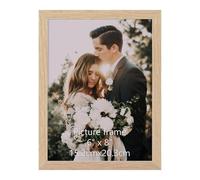 Giftgarden Cadre Photo 15x20 cm Bois en PVC, Moderne Adapté pour Montage Mural ou Placement sur Table, Conception Légère et Sécurisée