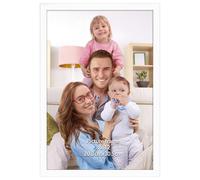 Giftgarden Cadre Photo 20x30 cm - Blanc, Cadre 20x30 idéal pour Affichage de Photo, Art, Diplômes, Adapté pour Montage Mural ou Placement sur Table, Conception Légère et Sécurisée
