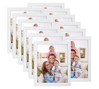 Giftgarden Lot de 12 cadres photo 20 x 25 cm pour photos et images 25 x 20 cm blancs modernes collage pose murale ou de table
