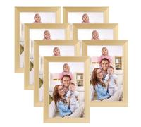 Giftgarden Lot de 7 cadres photo dorés 10 x 15 cm