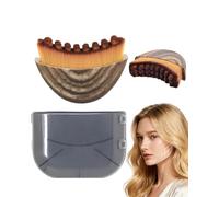 GiftGem Brosse de drainage lymphatique pour le contour du menton et de la mâchoire, outil de sculpture du visage ergonomique anti-poches pour définition et raffermissement de la peau, avec boîte