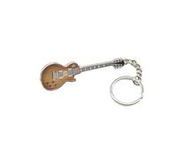 Gifticuffs Réplique de porte-clés guitare électrique | Alliage de métal massif | Réplique de légende rock | Cadeau de musique pour guitaristes | Porte-clés à collectionner | Breloque sac à dos, Slash
