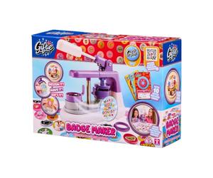 Giftie Kit de création de badges - Créez 50 badges personnalisés avec des modèles de design, cutter, applications et cartes cadeaux