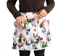 Giftik Tablier à œufs Frais Pour Femmes, 12 Poches Tablier à œufs De Ferme Pour La Collecte D'œufs, 12 Poches De Collecte D'œufs De Poule