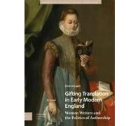 Gifting Translation In Early Modern England