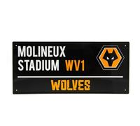 GiftLocalUK Wolverhampton Wanderers FC Plaque de rue colorée